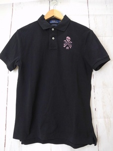 POLO RALPH LAUREN ポロ ラルフローレン 半袖ポロシャツ S 170/92A スカル 710674136002 綿100% Made in Vietnam