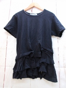 COMME des GARCONS COMME des GARCONS コムコム コムデギャルソン 半袖デザインカットソー S RL-T026 AD2013 綿100% 日本製