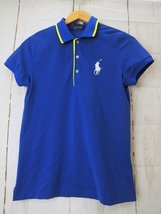 POLO GOLF RALPH LAUREN ポロ ゴルフ ラルフローレン ポロシャツ M 165/92A TAILORED FIT 281608007004 Made in Peru_画像1