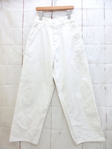 RH Vintage アールエイチ ヴィンテージ パンツ XS 3210600245 ホワイト 綿100% Made in Japan