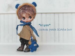 *kiyon* custom petit blythe boy　カスタムプチブライスボーイ