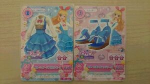 アイカツ 2013 PN ブルーティアードフリルワンピ コーデ セット