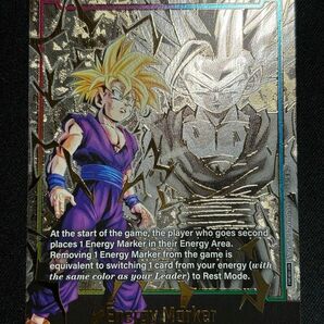 ドラゴンボールカードゲーム　エナジーマーカー　孫悟飯　　正規品　英語　パラレル