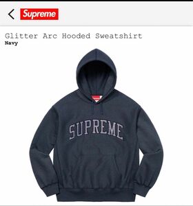 Supreme Glitter Arc Hooded Sweatshirt