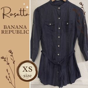 ダサくならない大人スタイリッシュ♪ レディース シャツ XS banana republic