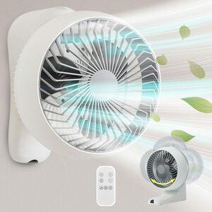 [ autograph King dam ]360° yawing circulator 3 -step air flow adjustment white 