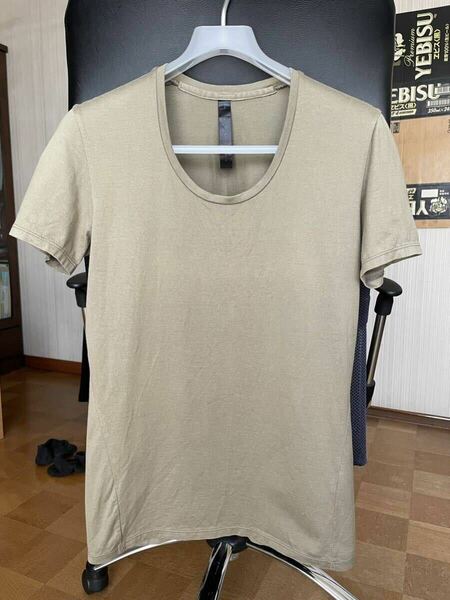 wjk カットソー Tシャツ 半袖 Sサイズ カーキ AKM junhashimoto