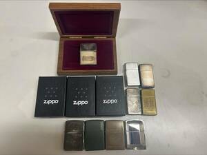 #16826A　ZIPPO/ジッポー　8個おまとめ　スタンダード4個　スリムタイプ4個　灰皿1個　着火未確認