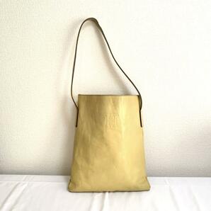 HIROFU ヒロフ ハンドバッグ トートバッグ イエロー ベージュ レディース 肩掛け カジュアル シンプル かばん 鞄 黄色 送料無料