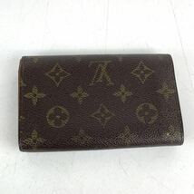 LOUIS VUITTON ポルトモネ トレゾール モノグラム 二つ折り財布 レディース メンズ ウォレット 財布 おしゃれ コンパクト 送料無料_画像2