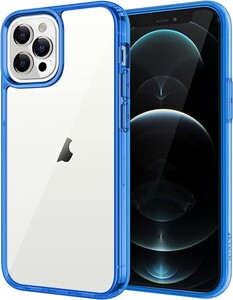 JEDirect iPhone12ProMax ケース (12 Pro Max 6.7インチ専用) 黄ばみなし 衝撃吸収 バンパー