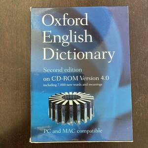 (Win11&Mac)Oxford English Dictionary 4.0 CD-ROM version 