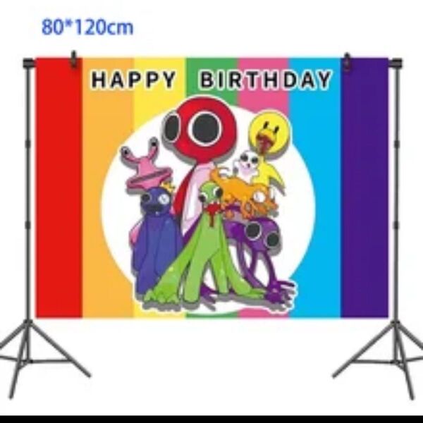レインボーフレンズ 誕生日 飾り