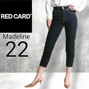 レッドカード RED CARD マデリン Madeline ハイライズ スリムフィット アンクル デニムパンツ ジーンズ