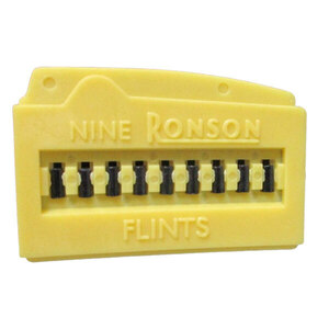 純正フリント 発火石 RFT-0001 RONSON ロンソン ライター石ｘ１シート/送料無料メール便 ポイント消化