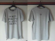 【FPAR】Forty Percent Against Rights Tシャツ　SIZE 3 / Lサイズ / WTAPS_画像1