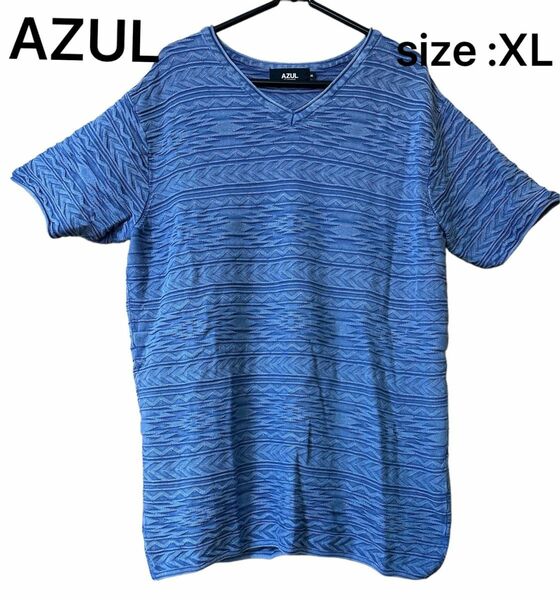 AZUL by MOUSSY メンズ　カットソーTシャツ　サイズ/XL