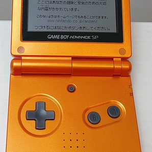 美品 / 動作品 Nintendo ゲームボーイアドバンスSP アチャモオレンジ ポケモンセンター AGS-001 ニンテンドー 希少品 レトロゲームの画像5