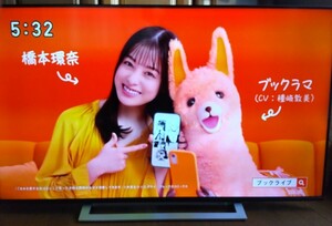 東芝 TOSHIBA 4K REGZA 55M540X 55型 液晶 テレビ 2020年製 3チューナー W録画 Netflix YouTube Hulu アマプラ リモコン一発【超美品αⅢ】