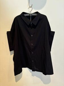 Y's yohji yamamoto ワイド コットンショートシャツ　size １