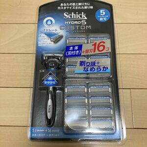 シック ハイドロ5 カスタム 替刃 17個 5枚刃 ひげそり 髭剃り SCHICK HYDRO5 CUSTOM