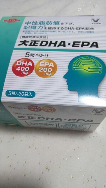 【 新品 】 大正DHA・EPA　大正製薬　血液サラサラ成分　中性脂肪を下げる機能