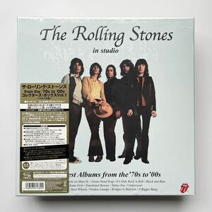 ★新品未開封 The Rolling Stones ／ In Studio★ ★Greatest Album From the '70s to '00s Box★ ★初回生産限定ボックス★