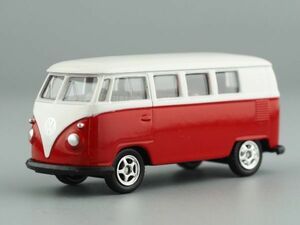 WELLY 1:60スケール ミニカー VOLKSWAGEN T1 BUS