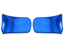 ワゴンRスマイル MX81S MX91S ステンレス インナー ドア ハンドル インパネ インテリア 内装 ブルー 2PC 青 INS－DHC－298_画像2
