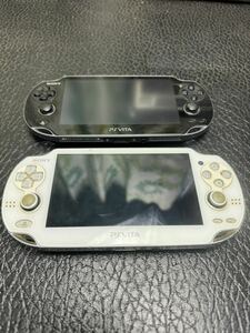 SONY PlayStation Vita 2 台まとめ　PCH-1000 PCH-1100 PSVITA PSVita ソニー　ビータ　プレーステーション　ジャンク