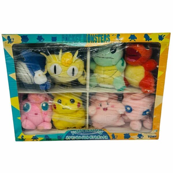 TOMY ポケモン ぬいぐるみギフトボックス (トミー pokemon pocket monster ピカチュウ pikachu ポケットモンスター gift box)