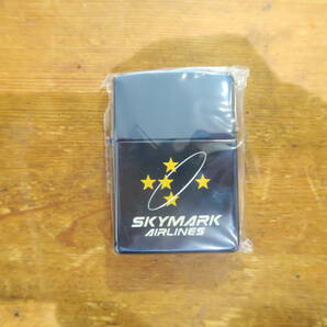 送料無料■ZIPPO■ジッポーライター■SKYMARK AIRLINES■スカイマークエアラインズ■未使用の画像1