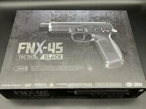 ★【同梱不可】ジャンク品 東京マルイ FNX-45タクティカル ブラック ガスブローバック