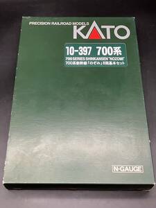 ★【同梱不可】ジャンク品 Nゲージ KATO 10-397 700系新幹線 のぞみ 8両基本セット