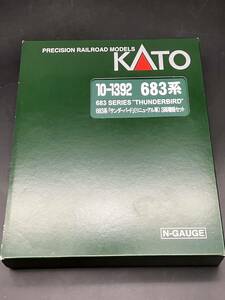 ★【同梱不可】ジャンク品 Nゲージ KATO 10-1392 683系 サンダーバード リニューアル車 3両増結セット