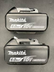 *[ включение в покупку не возможно ] б/у товар makita Makita оригинальный аккумулятор lithium ион аккумулятор BL1860B 2 пункт суммировать рабочее состояние подтверждено 