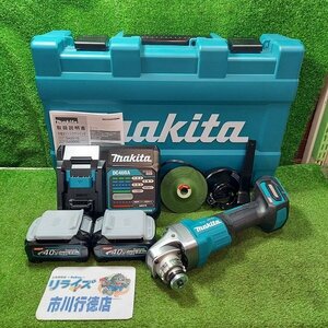 マキタ 充電式ディスクグラインダー GA001GRDX 40V 100㎜ フルセット makita【未使用】