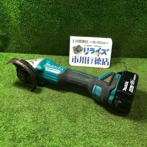 マキタ GA404DN 充電式ディスクグラインダバッテリー雪有1個付き【中古】バッテリー充電回数114回バッテリーチェッカーは付属しません