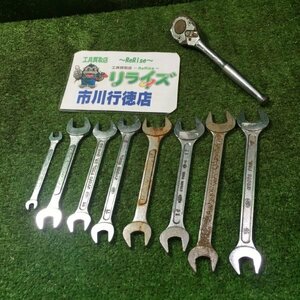 KTC ハンドツール9本セット【中古】※商品のサイズ、状態、種類に関しましては、掲載画像にてご確認ください