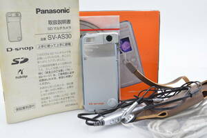★希少品★ パナソニック Panasonic D-snap SV-AS30 元箱 付属品多数 同梱可 #tk3841