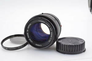 ★特別特価★ キヤノン Canon NEW FD 50mm F1.4 前後キャップ&レンズフィルター付 同梱可 #tk3866
