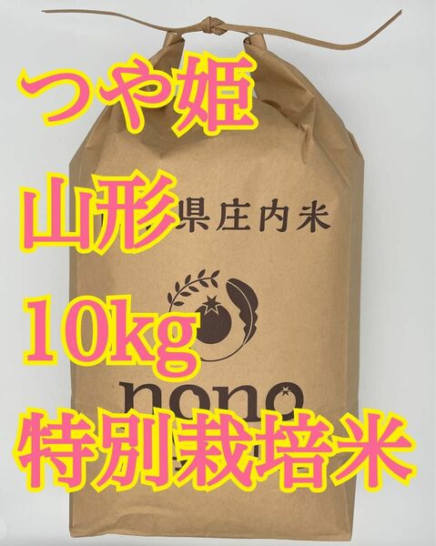 つや姫　10kg 山形　令和5年　特別栽培米