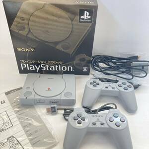 ●美品プレイステーション クラシック SCPH-1000RJ PlayStation mini プレイステーションミニ ソニー 箱付き