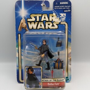 ディズニー スターウォーズ エピソード2 ベーシックフィギュア ブルーカード ボバ・フェット ATTACK OF THE CLONES