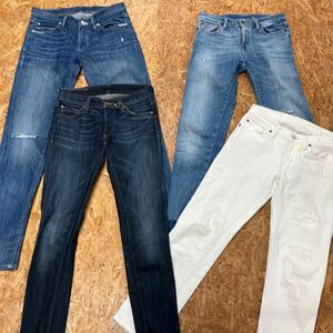 DENIM&SUPPLY RALPH LAUREN スキニーデニムパンツ　4点セットまとめ売り　ダメージ　ストレッチ　