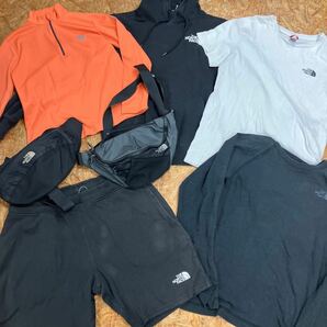 ジャンク品！ THE NORTH FACE メンズ レディース キッズアイテム 25点セットまとめ売り おまけ付き！ ナイロン バッグ カットソーの画像2