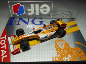 ミニチャンプス 1/43 ルノー R29… ＃7 フェルナンド・アロンソ …オフィシャル・ショウカー 2009