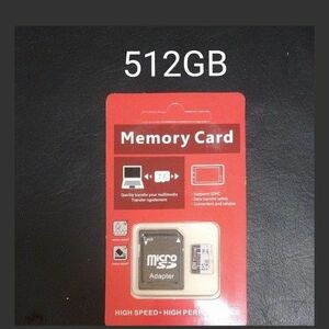 microSDカード　512GB 512ギガバイト　未使用　新品　sdカード　メモリーカード　