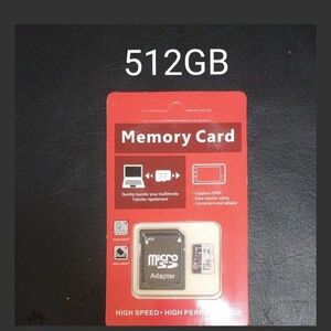 microSDカード　512GB 512ギガバイト　未使用　新品　sdカード　メモリーカード　