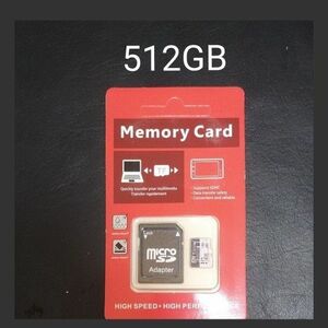 microSDカード　512GB 512ギガバイト　未使用　新品　sdカード　メモリーカード　